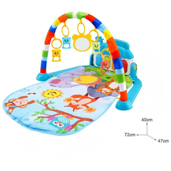 Baby Activity Gym Piano Playmat – Multicolor