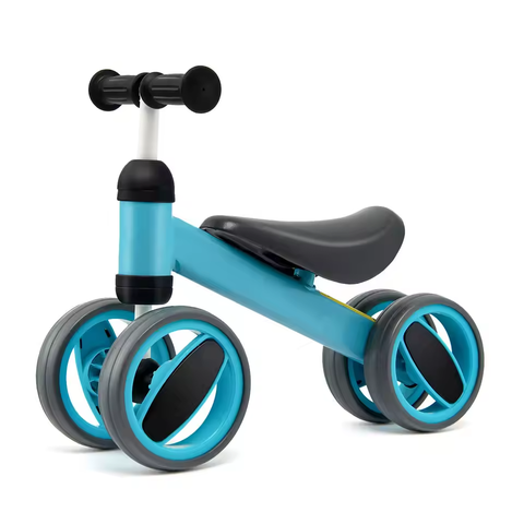 Baby Balance Bike 4 Wheels for Toddlers