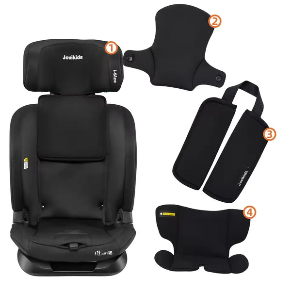 Baby Car Seat for Children 15 Months to 12 Years with ISOFIX