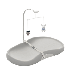 Baby Changing Pad with Toy Tray & Safety Belt