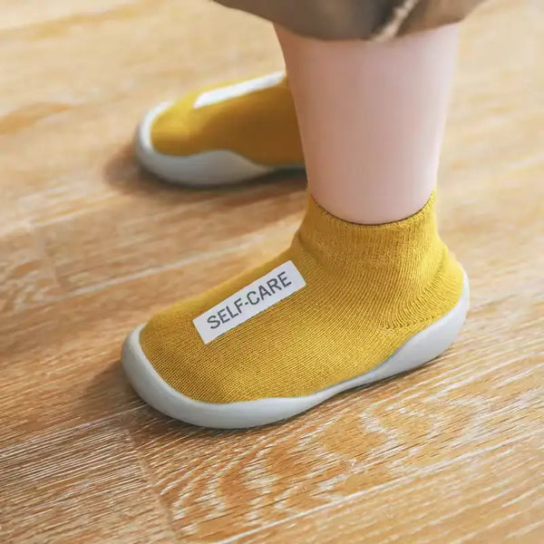 Baby Shoes for First Walkers – Non-Slip Knit Booties for Infants and Toddlers