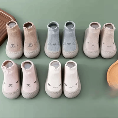 Baby Shoes with Soft Anti-Slip Soles for Toddlers – Breathable Walking Sock