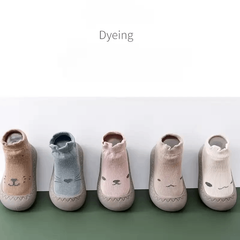 Baby Shoes with Soft Anti-Slip Soles for Toddlers – Breathable Walking Sock