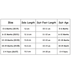 Baby Shoes with Soft Anti-Slip Soles for Toddlers – Breathable Walking Sock