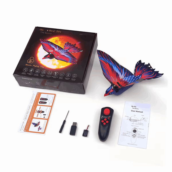 Bionic Bird Remote Control Aircraft – Fabric Single Wing Toy Helicopter