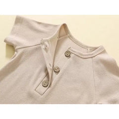 Cotton Baby Romper for Summer – Short-Sleeve Infant Jumpsuit