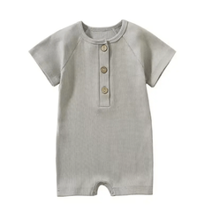 Cotton Baby Romper for Summer – Short-Sleeve Infant Jumpsuit