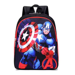 Kids Cartoon Backpack for Boys & Girls – Spider Man, Iron Man, Captain America