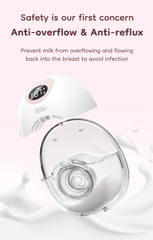 Wearable Electric Breast Pump with 4 Modes & 36 Suction Levels