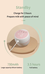 Electric Breast Pump with High Suction & Massage Mode