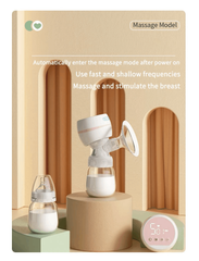Electric Breast Pump with High Suction & Massage Mode