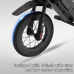 Electric Dirt Bike for Kids 150W, Adjustable Speed 8/16 km/h, Up to 10 km Range