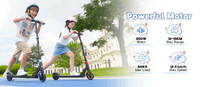 Electric Scooter for Kids Aged 8-16