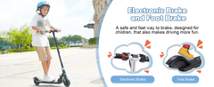 Electric Scooter for Kids Aged 8-16