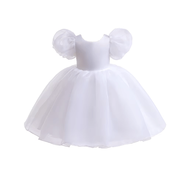 Girls Princess Party Dress – Lace Tulle Flower Pageant Gown