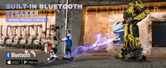 Hoverboards for Kids 6.5 Inch with Bluetooth & LED Lights