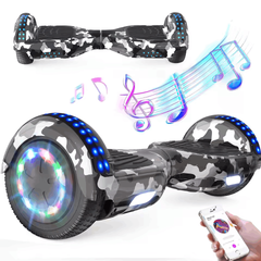 Hoverboards for Kids 6.5 Inch with Bluetooth & LED Lights