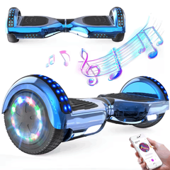 Hoverboards for Kids 6.5 Inch with Bluetooth & LED Lights