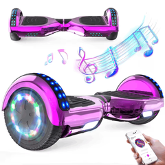 Hoverboards for Kids 6.5 Inch with Bluetooth & LED Lights