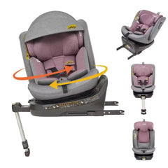 Jovikids Ranger 360° Swivel I-Size Support Leg Baby Car Seat 40-150Cm