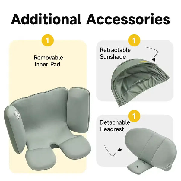 Jovikids Ranger 360° Swivel I-Size Support Leg Baby Car Seat 40-150Cm