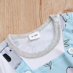 Koala Print Baby Romper – Summer Short-Sleeve Newborn Jumpsuit