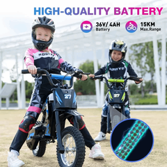 Electric Kid Motorcycle with Upgraded Battery
