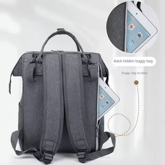 Large Capacity Diaper Bag – Mommy Nappy Backpack with Changing Mat