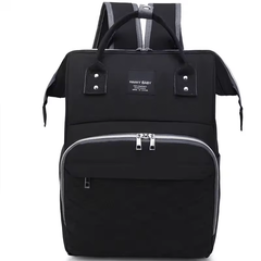 Large Capacity Diaper Bag – Mommy Nappy Backpack with Changing Mat