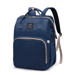 Large Capacity Mommy Bag – Lightweight Backpack with Folding Crib Bed