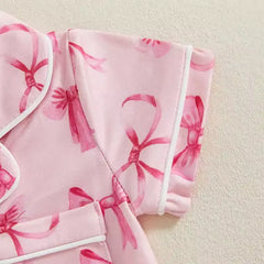 Newborn Summer Baby Romper – Short-Sleeve Printed Jumpsuit