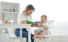 Portable Baby High Chair 6 Months Plus with Booster Seat