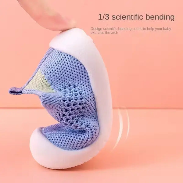 Breathable Baby Shoes for Toddlers – Slip-On Knitted Sneakers