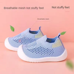 Breathable Baby Shoes for Toddlers – Slip-On Knitted Sneakers