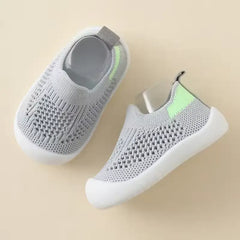 Breathable Baby Shoes for Toddlers – Slip-On Knitted Sneakers