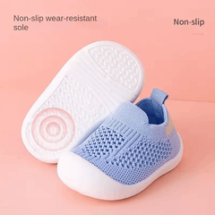 Breathable Baby Shoes for Toddlers – Slip-On Knitted Sneakers