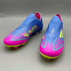 Slip-On Kids Soccer Shoes TF/FG for Junior Players