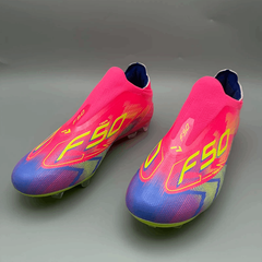 Slip-On Kids Soccer Shoes TF/FG for Junior Players