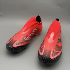 Slip-On Kids Soccer Shoes TF/FG for Junior Players