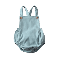 Summer Baby Dungarees – Unisex Corduroy Sleeveless Romper