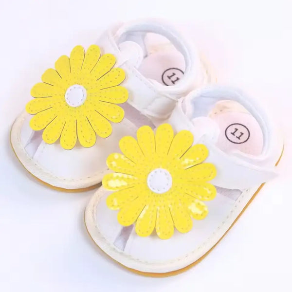Summer Baby Shoes for Girls – Floral First Walker Sandals