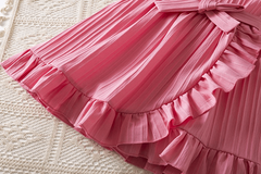 Summer Girls Dress – Ruffle Sleeve Leopard Print Princess Dress