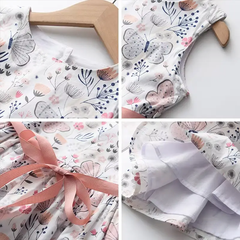 Summer Girls Floral Dress – Bear Leader Sleeveless A-Line Princess Dress