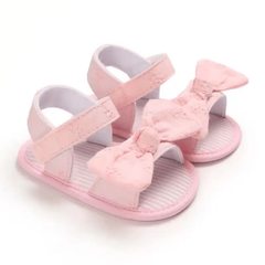 Summer Pink Baby Sandals for Girls – Comfortable First Walker Shoes