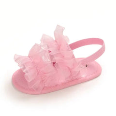 Summer Pink Baby Sandals for Girls – Comfortable First Walker Shoes
