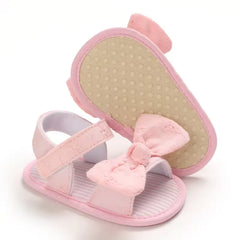 Summer Pink Baby Sandals for Girls – Comfortable First Walker Shoes
