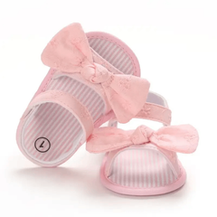 Summer Pink Baby Sandals for Girls – Comfortable First Walker Shoes
