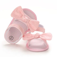 Summer Pink Baby Sandals for Girls – Comfortable First Walker Shoes