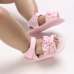 Summer Pink Baby Sandals for Girls – Comfortable First Walker Shoes