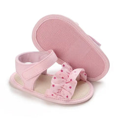 Summer Pink Baby Sandals for Girls – Comfortable First Walker Shoes